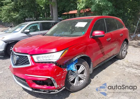 2020 Acura Mdx Standard from USA, damaged, VIN 5J8YD3H34LL015483